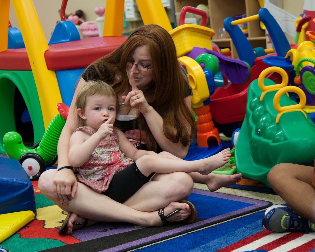 Teaching Loud and Quiet to Toddlers